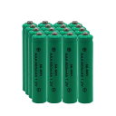 単4 充電池 充電式 電池 1.2V 充電電池 単四 単4形 ニッケル水素電池 充電式電池 ソーラー電池 AAA 600mAh 家庭用 時計 カメラ リモコン ソーラーライト用 16本(2)