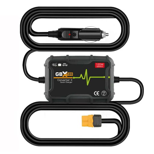12V 24V車載シガーソケット充電ケーブル車充電器シガレットライターソケットからXT60コネクタ車両からのエコフローデルタポータブル電源で動作する 12V 24V車載シガーソケット充電ケーブル車充電器シガレットライターソケットからXT60コネクタ車両からのエコフローデルタポータブル電源で動作する