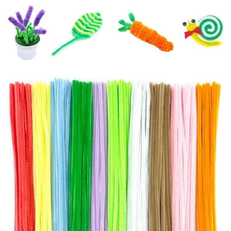 手芸モール 工作モール カラーモール クラフトモール 骨格モール カラフル DIY飾り物 造形材料 学校 手作り素材 クリスマスツリー飾り