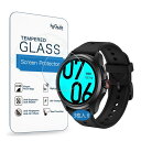 Frgnie スクリーン保護フィルム, 対応 TicWatch Pro 5 Enduro Smartwatch (3枚入り) 9H 強化 ガラスフィルム,対応 TicWatch Pro 3 Ultra スマート腕時計フィルム