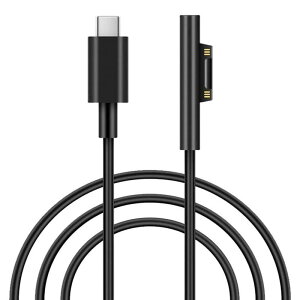 Surface USB Type C急速充電ケーブル1.5mを転送し、Surface Connectポートは45 w 15 v以上のPDアダプタを必要とし、Type-c Surface配電を接続して充電を行う。Microsoft Surface Pro