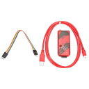 AYNEFY Pickit3プログラマ、PIC プログラミングキット 、Kit2 Kit3 PICkit3 PICデバッガプログラマエミュレータPICコントローラ(#3)(2)