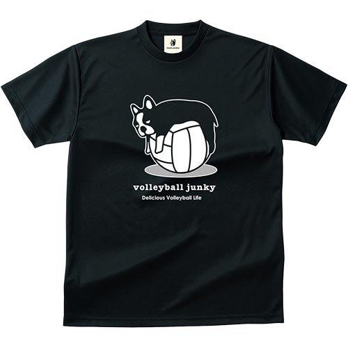 claudio pandiani(クラウディオ・パンディアーニ) Volleyball Junky たれパンディアーニ+1 DryTEE VJ17503 ブラック XL