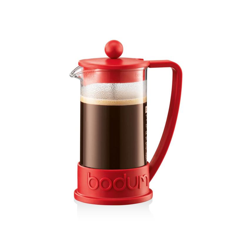BODUM ボダム BRAZIL ブラジル フレンチプレス コーヒーメーカー 350ml レッド【正規品】 10948-04