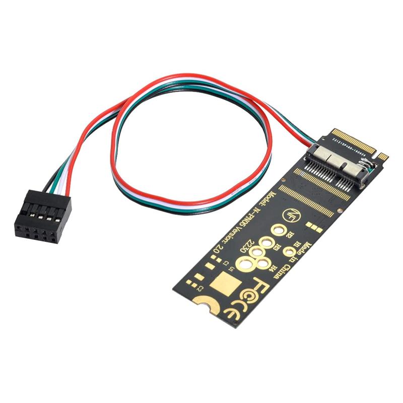 Cablecc BCM94360CD BCM94360CS BCM943602CS BCM94360CS2 WiFiカード - M.2 NGFF Key-M NVME SSDアダプター。