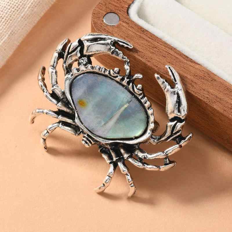 楽天市場】蟹（ブローチ｜レディースジュエリー・アクセサリー