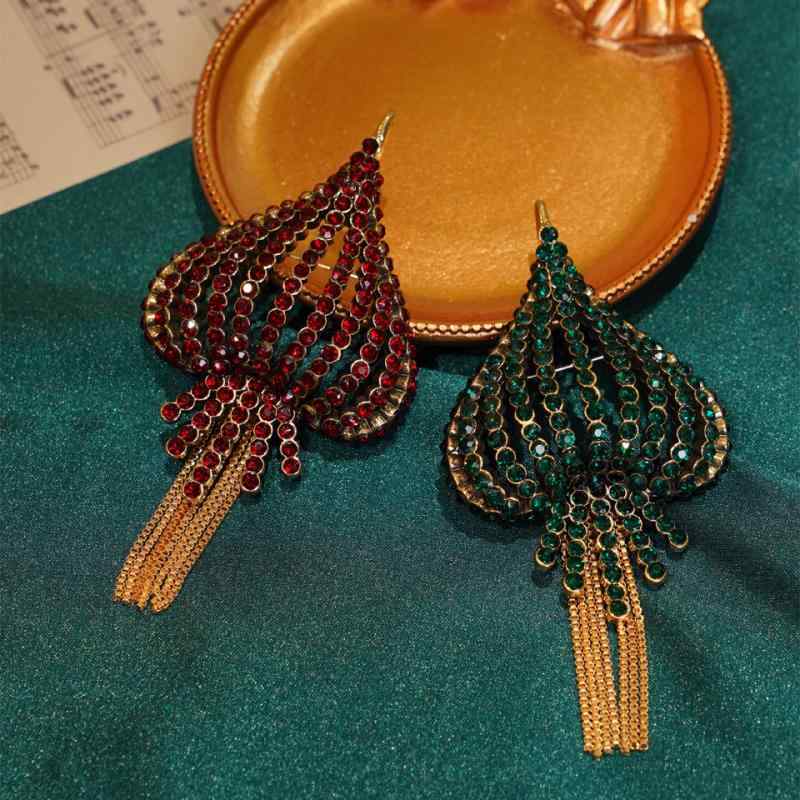 樂天商城 - ブローチ メンズ レディース 水母 動物 モチーフ 透け フリンジ 水晶 装飾 アクセサリー レトロ 夏 緑 シャンパン 赤 高級感 合金 防ずれ 固定 かわいい 普段使い