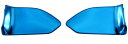 BRIGHTZ ノア 90 95 ステンレスインナードアハンドルカバー 皿 2PC 青 【 INS-DHC-217 】 ZWR90W ZWR95W MZRA90W MZRA95W(2)