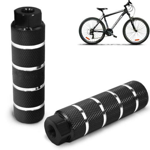 サムコス 自転車ステップ アルミ合金製 2本セット ハブステップ 自転車ペダル 取り付け簡単 ステップギアガード ファットバイク クロスバイク サムコス 自転車ステップ アルミ合金製 2本セット ハブステップ 自転車ペダル 取り付け簡単 ステップギアガード ファットバイク クロスバイク