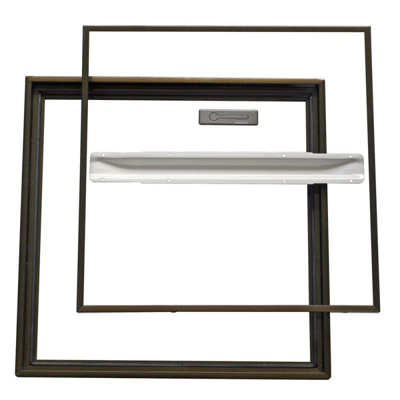 ダイケン ホーム床点検口 桟レスタイプ YST450B型 ブロンズ