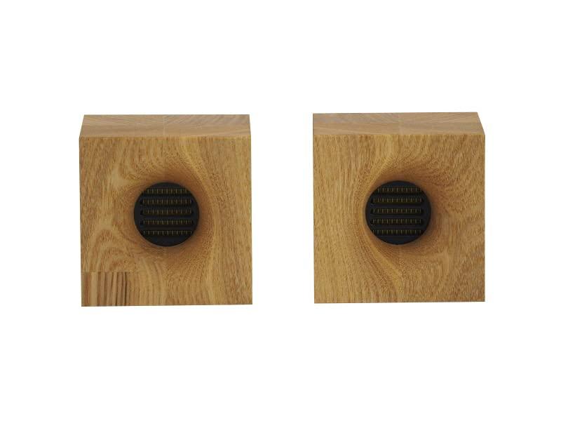 【音工房Z】 スーパーツイーターペア ネットワーク内蔵の簡単接続 タモの集成材削り出し