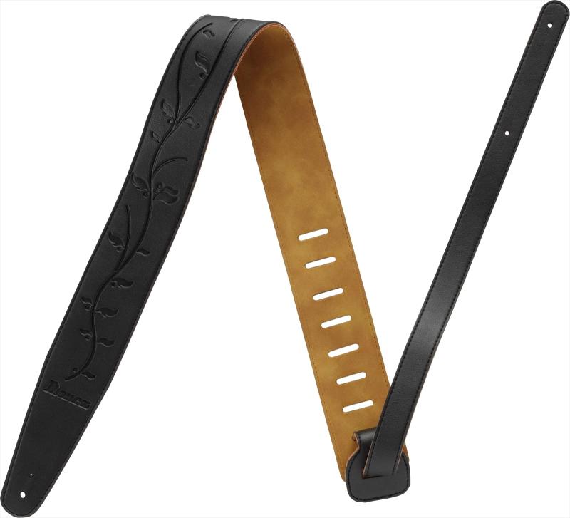 Ibanez(アイバニーズ) ツリー・オブ・ライフ・インレイをあしらったギターストラップ ブラック GSTL60-BKエンボス加工によって”Tree of Life”デザインをあしらったギター/ ベース用ストラップ素材：合成皮革(ポリウレタン）長さ：1020mm - 1350mm幅　：60mm