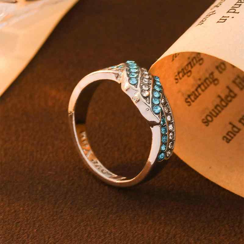 ・カテゴリ: 手飾り・素材: 合金・: 羽、リング・加工技術: ラインストーン埋め込み・スタイル: ラグジュアリー、ファッション通勤・サイズ展開: 5号、6号、7号、8号、9号、10号、11号・対象: ユニセックス