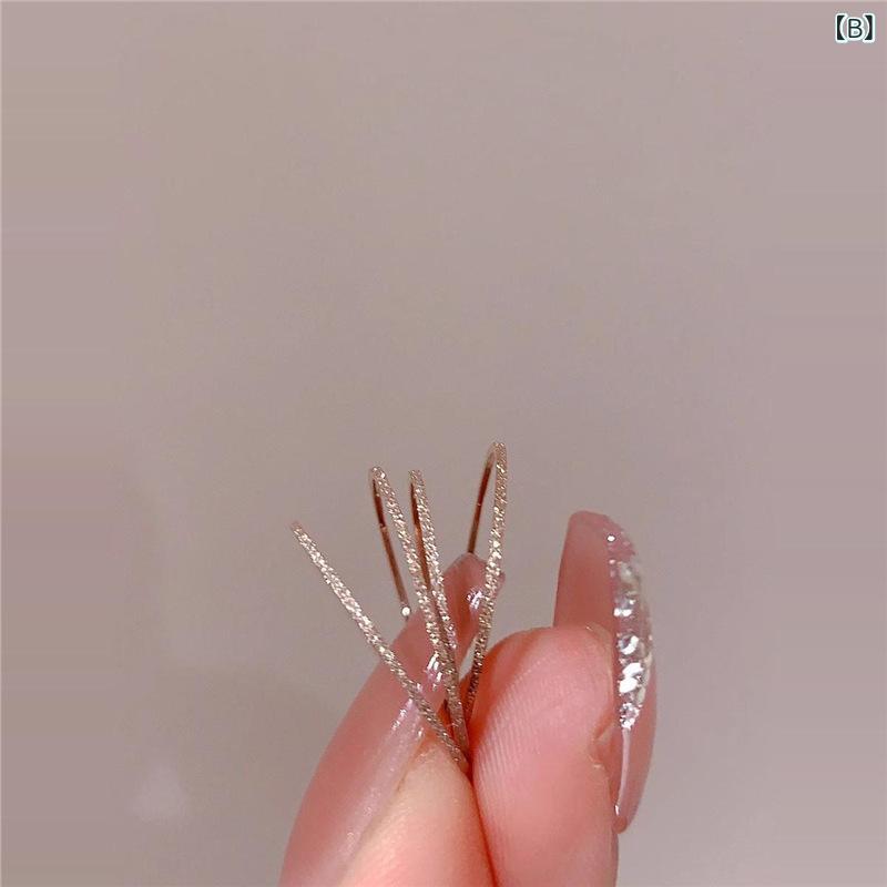 指輪 レディース 極細 砂目加工 サンドブラスト加工 金属 チタン製 チタン ゴール...