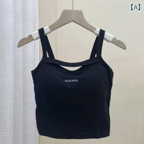 キャミソール レディース 女性用 カップ付き ノースリーブ Vネック 純綿 タイ風 個性的 韓国ファッショ..