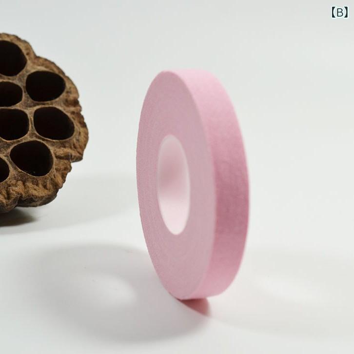 櫻花舎楽天市場店の楽器アクセサリー メンズ レディース 膠帯 テープ コトジ 古筝 琵琶 演奏 爪 固定 粘着 通気性 綿 布製 肌 ピンク 青 練習 試験 大人 子供 琴 弦楽器 部品 パーツ 便利 普段使い 持ち運び 携帯 ロール 10m｜アングル3