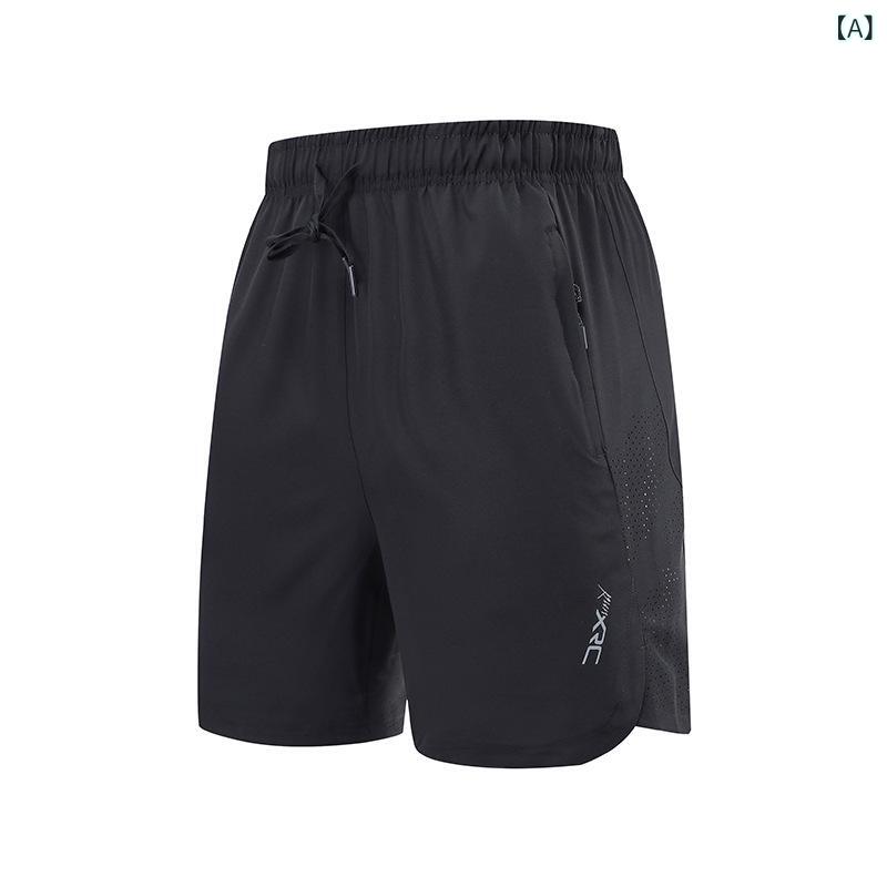 ショートパンツ メンズ 男性用 ズボン ボトムス ハーフパンツ ランニング 五分丈 中ズボン 膝丈 運動 陸上 筋トレ ジム ウエア トレーニング アウトドア 登山 ハイキング 薄手 通気性 伸縮性 吸湿 排汗 普段使い 部屋着 ルームウェア ゆったり
