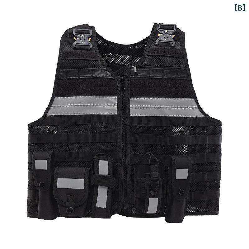 Mejor Hombres y Hombres Compatible Nylon Reflexión Fluorescencia Alta Visibilidad Antifúngica Bolsas Multifuncional Táctico Mejor Vestuario De Trabajo Zapatos Guardia De Tráfico Afuera Negro Fluorescencia Amarillo — vista 3