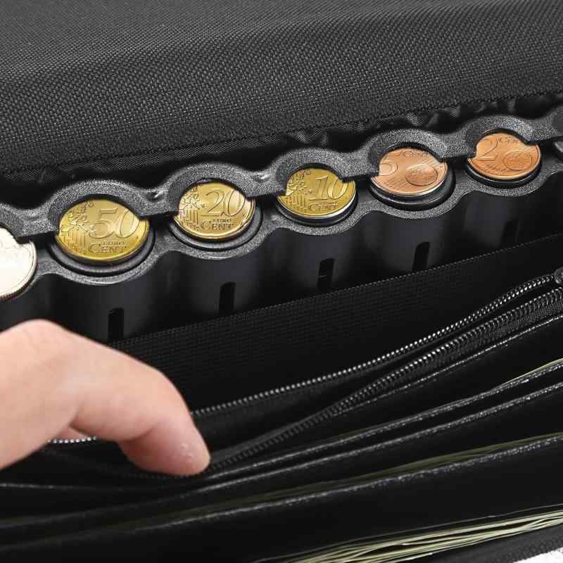 小銭入れ メンズ レディース コインケース ウエストポーチ ユーロ硬貨 コインホル...