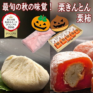 ＼早割 クーポン／ ハロウィン お菓子 秋の味覚 岐阜中津川 栗きんとん スイーツグランプリ1位 プレゼント 和菓子 お歳暮 スイーツ ギフト 詰め合わせ 個包装 配る 子供 お取り寄せ 誕生日 送料無料 人気 高級 栗 100％ 栗きんとん5個 栗きんとん入り市田柿 干し柿 栗柿5個