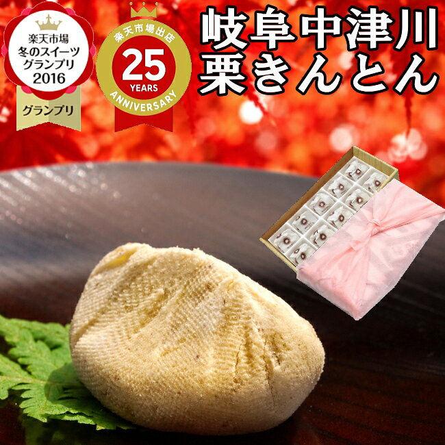 新栗 栗きんとん 敬老の日 プレゼント お菓子 和菓子 スイーツ ギフト 高級 誕生日 食べ物 詰め合わせ 秘密のケンミンショーで紹介 お取り寄せ 送料無料 スイーツグランプリ1位 最旬 秋の味覚 岐阜中津川 栗 100％ 栗きんとん 10個入