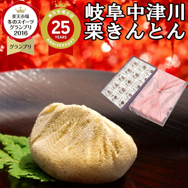 新栗 栗きんとん 敬老の日 プレゼント お菓子 和菓子 スイーツ ギフト 高級 誕生日 食べ物 詰め合わせ 秘密のケンミンショーで紹介 お取り寄せ 送料無料 スイーツグランプリ1位 最旬 秋の味覚 岐阜中津川 栗 100％ 栗きんとん 15個入