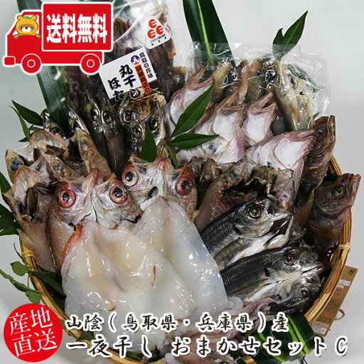 (地域限定送料無料)【冷凍でお届け】山陰産 一夜干し おまかせセットC(hkh003) (地域限定送料無料)【冷凍でお届け】山陰産 一夜干し おまかせセットC(hkh003)
