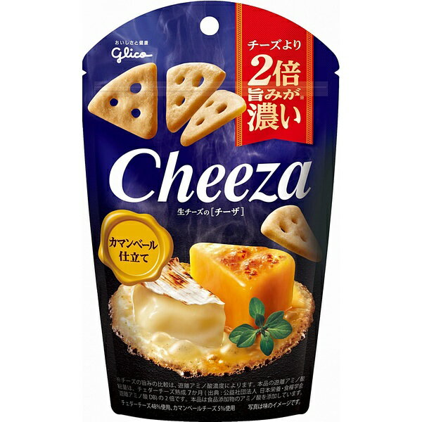 グリコ 生チーズのチーザ カマンベールチーズ仕立て 40g 80コ入り (4901005184961c)