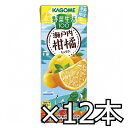 カゴメ 野菜生活100 瀬戸内柑橘ミックス 195ml x 12本 (4901306300107h)