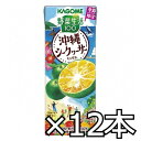 カゴメ 野菜生活100 沖縄シークヮーサーミックス 195ml x 12本 (4901306300145h)