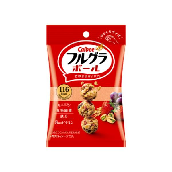 カルビー フルグラボール 26g 16コ入り 2024/09/30発売 (4901330748050x2)