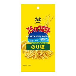 湖池屋 スリムバッグ スティックポテト のり塩 34g 12コ入り 2023/07/24発売 (4901335137484x2)