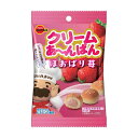 ブルボン クリームあ~んぱんほおばり苺袋 38g 80コ入り 2025/03/04発売 (4901360362240c)
