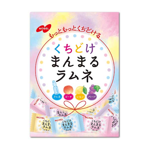 ノーベル くちどけまんまるラムネ 80g 6コ入り (4902124681775)の商品画像