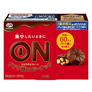 不二家 ONチョコレート（ブドウ糖×ピーナッツ） 7粒（個包装） 5コ入り 2021/03/02発売 (4902555263311)