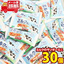 (全国送料無料)ユーラク ミルクのサンダーミニバー【30コ】メール便 (4903032243758px30mz)【送料無料 詰め合わせ おやつ 小袋 個包装 お...