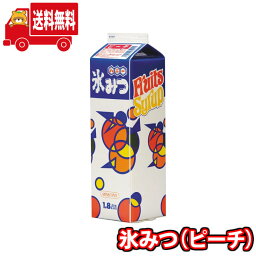 (地域限定送料無料)ハニー 氷みつ(ピーチ)1.8L(4983124822115k)