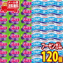 (全国送料無料) マルカワ ぶどうフーセンガム（60コ）＆ ヨーグルトフーセンガム（60コ）計120コ（当たり付き）セット おかしのマーチ メール便 (omtmb7480)