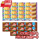 (全国送料無料) お菓子 詰め合わせ グリコ ビスコミニパック〈メープル〉（10コ）＆ バランスオンminiケーキ チーズケーキ（16コ）セット メール便 (omtmb9026)【送料無料 お試しセット 個包装 小袋 ばらまき 販促品 景品 問屋 業務用】