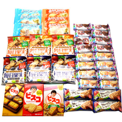 (地域限定送料無料) グリコ 栄養機能お菓子セット A（10種・計35コ） (omtma0582)
