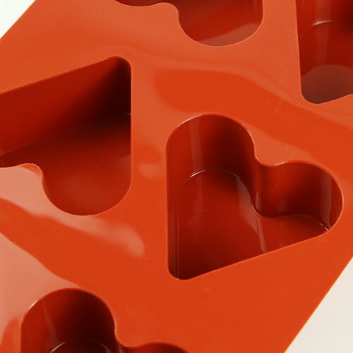 シリコンフレックス　ハート型6個付き　SF-036　バレンタイン　ケーキ型 お菓子 シリコン型格安通販　バレンタイン　人気　ランキング