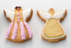 クッキー抜き型 エンゼル/天使 エンジェル #1210 クッキー型 クリスマス クッキーカッター 型抜き お菓子 タイガークラウン