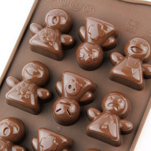 チョコレート型 シリコンモールド MOOD(ムード)SCG015 チョコ型 チョコレートモールド ケーキ型 モルド お菓子 EASYCHOC イージーチョコ ショコラ