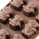 チョコレート型 シリコンモールド R