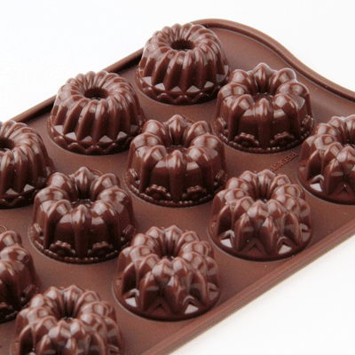チョコレート型 シリコンモールド FANTASIA(ファンタジア)SCG 19 チョコ型 バレンタイン チョコレートモールド ケーキ型 モルド お菓子 EASYCHOC イージーチョコ ショコラ