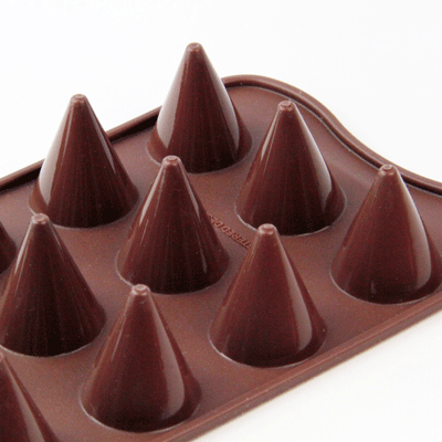 チョコレート型 シリコンモールド KONO(コーン)SCG020 チョコ型 チョコレートモールド ケーキ型 モルド お菓子 EASYCHOC イージーチョコ ショコラ
