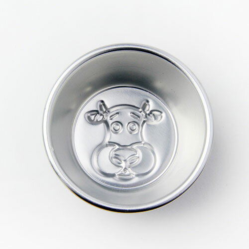 プリン型 アルミプリンカップ ウシ ゼリー型 お菓子　動物 金属 夏