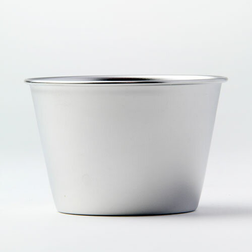 18-8ステンレス製 プリンカップ 特大 プリン型 ゼリー型 お菓子 金属 夏