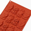 【在庫限りにて終売】シリコンフレックス チョコタグ ラブ SF196ケーキ型 お菓子 シリコン型