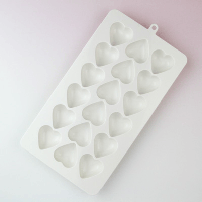 チョコレート型 PC チョコレートボンボン型 ハート18ヶ付き #1307 モルド お菓子 ショコラ